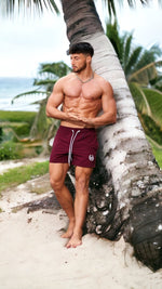Swim Shorts - Cherry