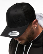 Trucker Snapback - Black/Black