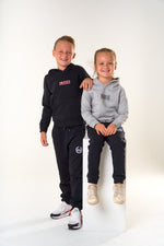 LUX SPORT - Luxury Athleisure Wear Lux Jnr Hoodie Lux Jnr Barcode Hoodie - Grey