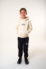 LUX SPORT - Luxury Athleisure Wear Lux Jnr Hoodie Lux Jnr Barcode Hoodie - Natural