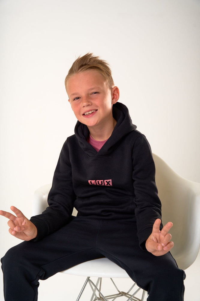 LUX SPORT - Luxury Athleisure Wear Lux Jnr Hoodie Lux Jnr Block Hoodie - Black