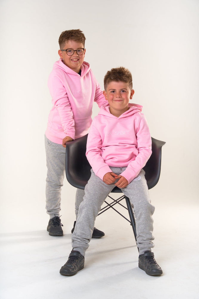 LUX SPORT - Luxury Athleisure Wear Lux Jnr Hoodie Lux Jnr Doodle Hoodie - Cotton Pink