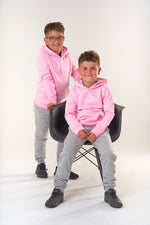 LUX SPORT - Luxury Athleisure Wear Lux Jnr Hoodie Lux Jnr Doodle Hoodie - Cotton Pink
