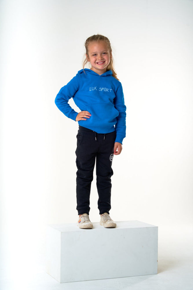 LUX SPORT - Luxury Athleisure Wear Lux Jnr Hoodie Lux Jnr Doodle Hoodie - Royal Blue