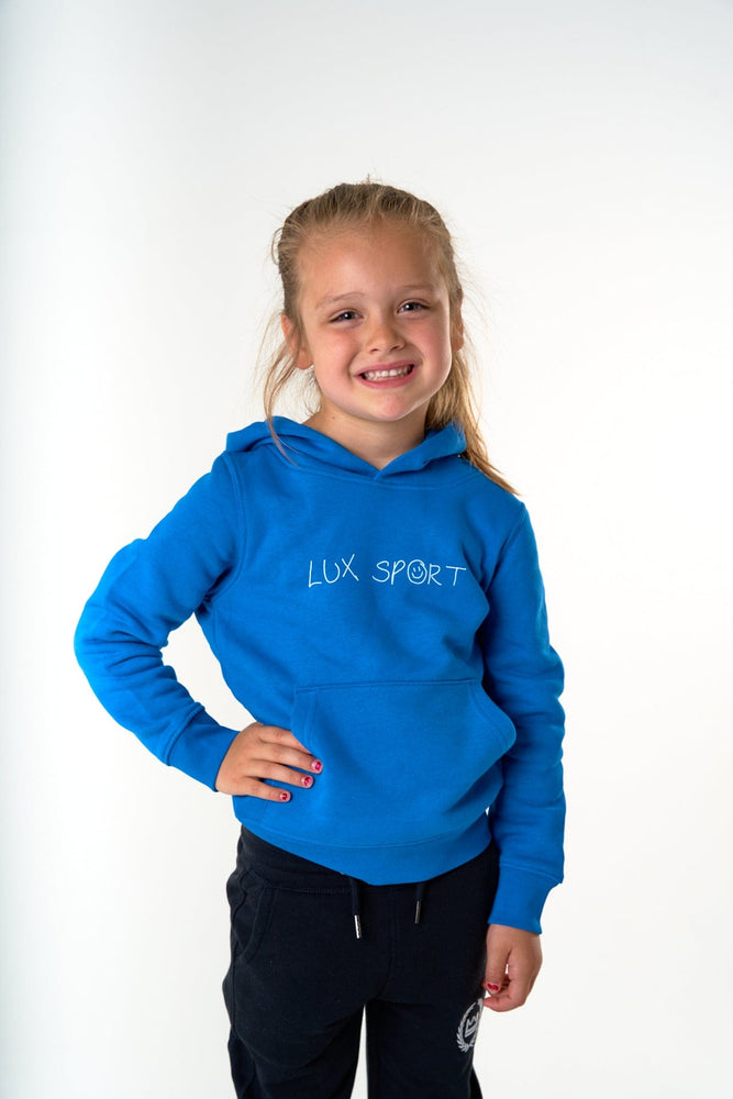 LUX SPORT - Luxury Athleisure Wear Lux Jnr Hoodie Lux Jnr Doodle Hoodie - Royal Blue