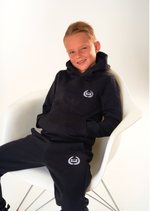 LUX SPORT - Luxury Athleisure Wear Lux Jnr Hoodie Lux Jnr Logo Hoodie - Black