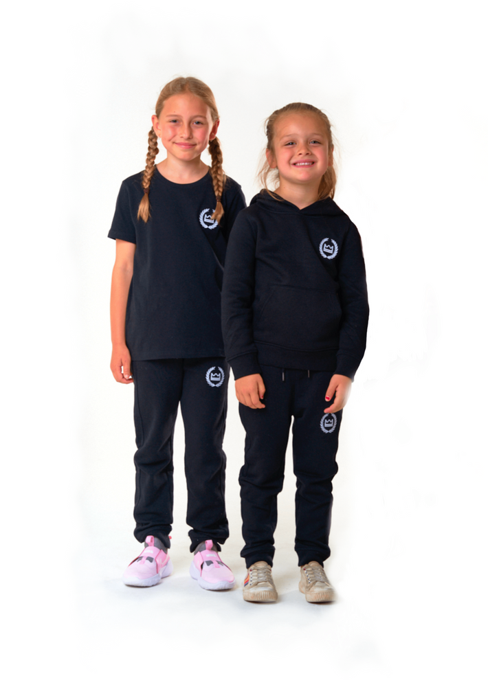 LUX SPORT - Luxury Athleisure Wear Lux Jnr Hoodie Lux Jnr Logo Hoodie - Black