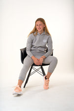 LUX SPORT - Luxury Athleisure Wear Lux Jnr Hoodie Lux Jnr Logo Hoodie - Grey