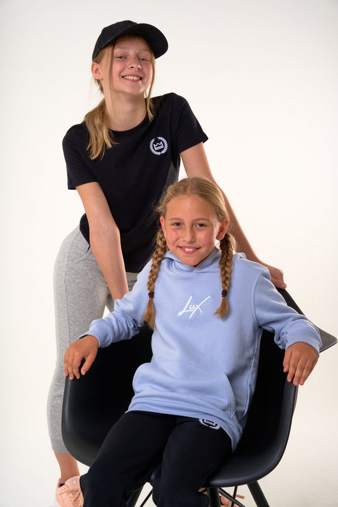 LUX SPORT - Luxury Athleisure Wear Lux Jnr Hoodie Lux Jnr Signature Hoodie - Blue