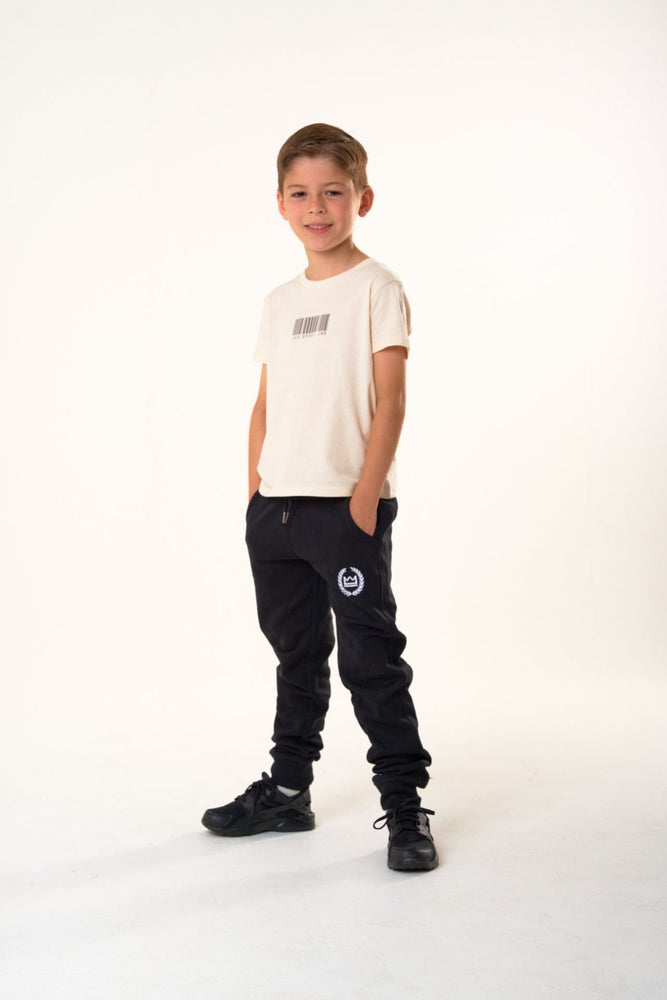 LUX SPORT - Luxury Athleisure Wear Lux Jnr Joggers Lux Jnr Logo Joggers - Black