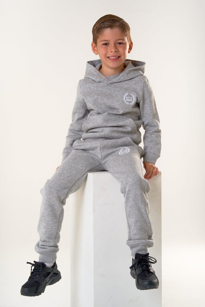 LUX SPORT - Luxury Athleisure Wear Lux Jnr Joggers Lux Jnr Logo Joggers - Grey