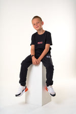 Lux Jnr Block Tee - Black