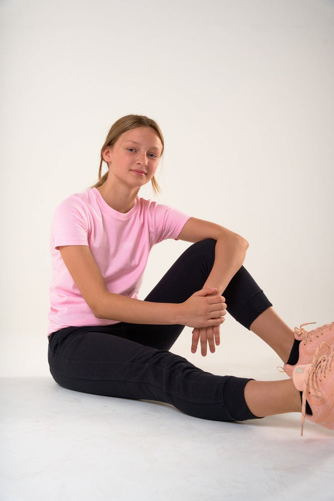 LUX SPORT - Luxury Athleisure Wear Lux Jnr T-Shirt Lux Jnr Doodle Tee - Cotton Pink