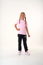 LUX SPORT - Luxury Athleisure Wear Lux Jnr T-Shirt Lux Jnr Doodle Tee - Cotton Pink