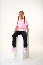 LUX SPORT - Luxury Athleisure Wear Lux Jnr T-Shirt Lux Jnr Doodle Tee - Cotton Pink