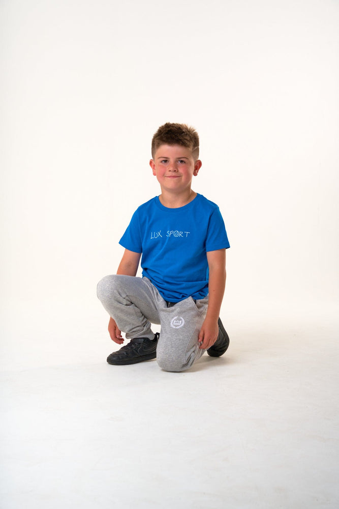LUX SPORT - Luxury Athleisure Wear Lux Jnr T-Shirt Lux Jnr Doodle Tee - Royal Blue