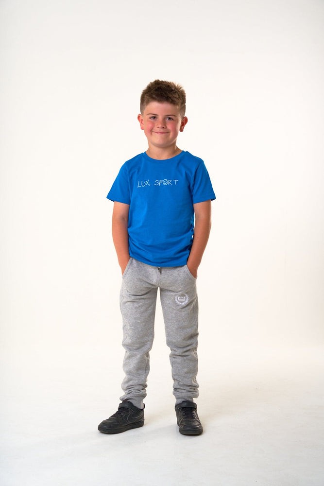 LUX SPORT - Luxury Athleisure Wear Lux Jnr T-Shirt Lux Jnr Doodle Tee - Royal Blue