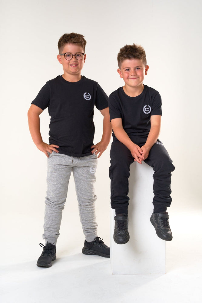 Lux Jnr Logo Tee - Black