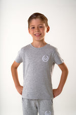 Lux Jnr Logo Tee - Grey