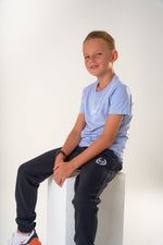 LUX SPORT - Luxury Athleisure Wear Lux Jnr T-Shirt Lux Jnr Signature Tee - Blue