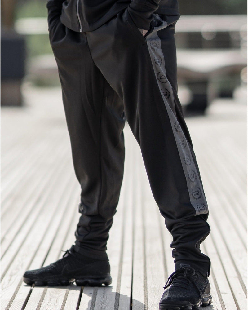 Insignia Tracksuit Bottoms - Black/Grey