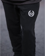 LUX SPORT - Active Streetwear Mens Bottoms Tech Joggers - Black