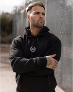 Distressed Hoodie - Black