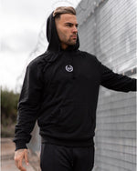 Distressed Hoodie - Black - LV2LFT - Lifestyle Apparel & Gymwear