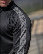 Insignia Tracksuit Top - Black/Grey - LV2LFT - Lifestyle Apparel & Gymwear