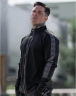 Insignia Tracksuit Top - Black/Grey