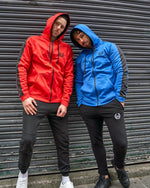 LUX SPORT - Active Streetwear Mens Hoodies & Jackets Sports Hoodie - Blue