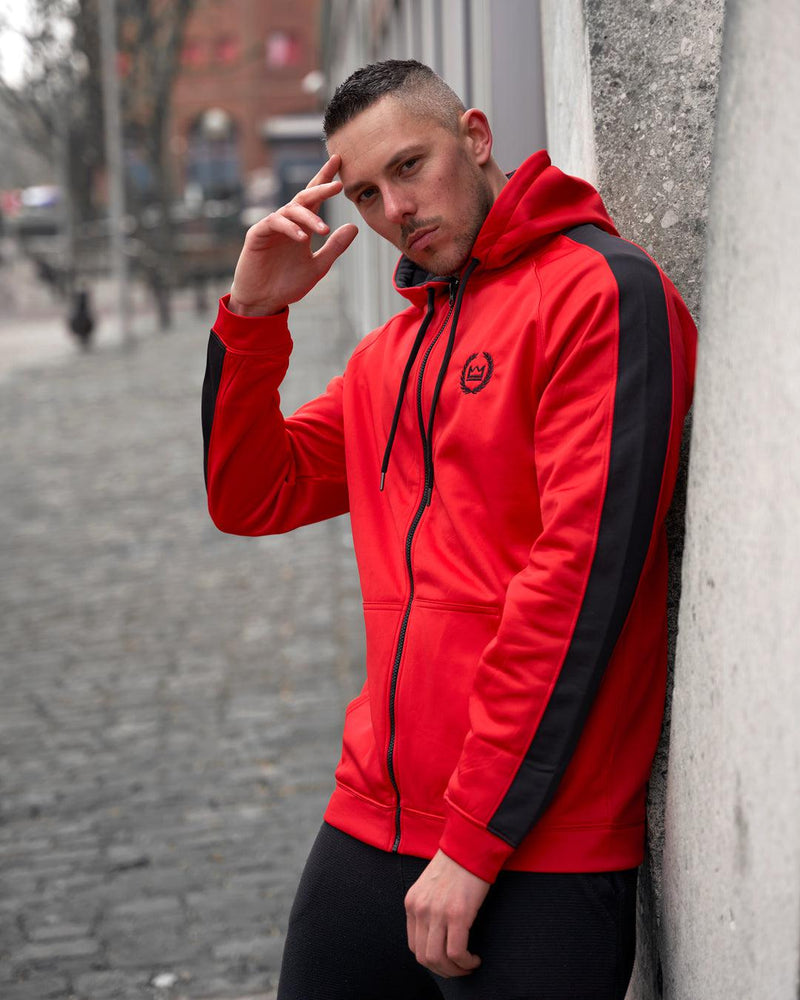 Sports Hoodie - Red