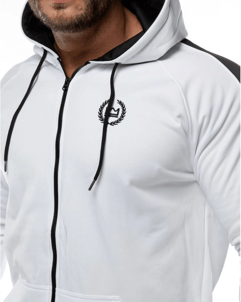 Sports Hoodie - White - LV2LFT - Lifestyle Apparel & Gymwear