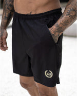 Tech Shorts - Black/Gold