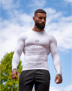 Long Sleeve Base Layer - White