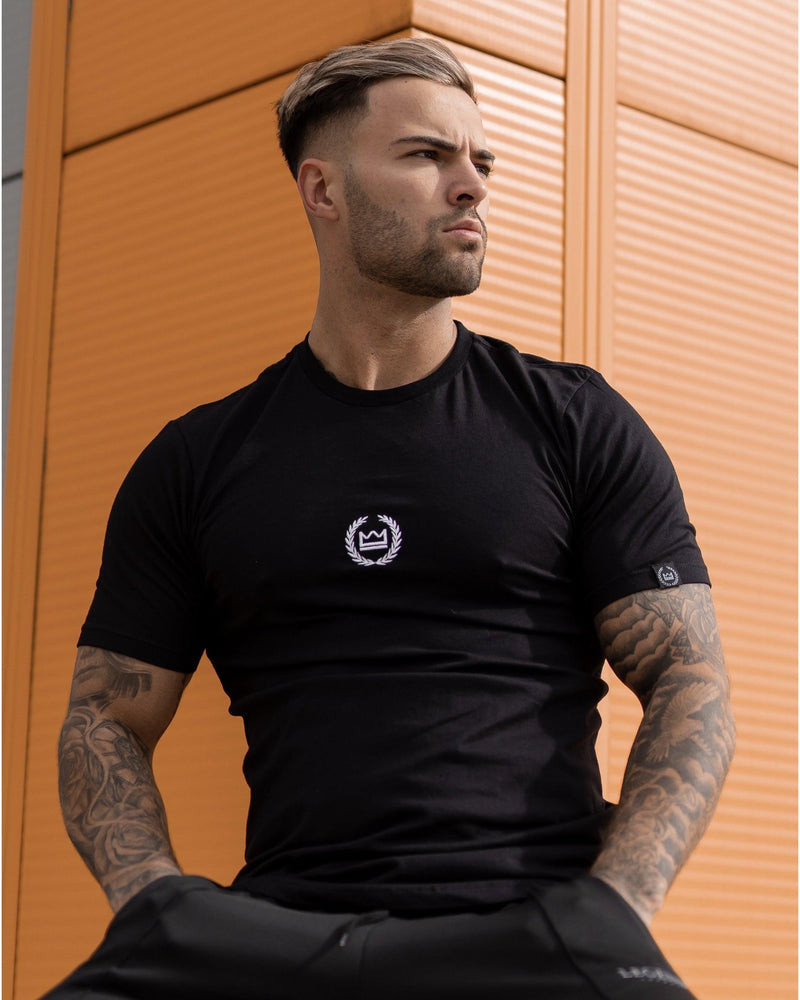 Longline Tee - Black