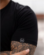 Longline Tee - Black - LV2LFT - Lifestyle Apparel & Gymwear