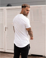 Longline Tee - White - LV2LFT - Lifestyle Apparel & Gymwear