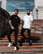 LUX SPORT - Active Streetwear Mens T-Shirts & Tops Oversized Tee - Black