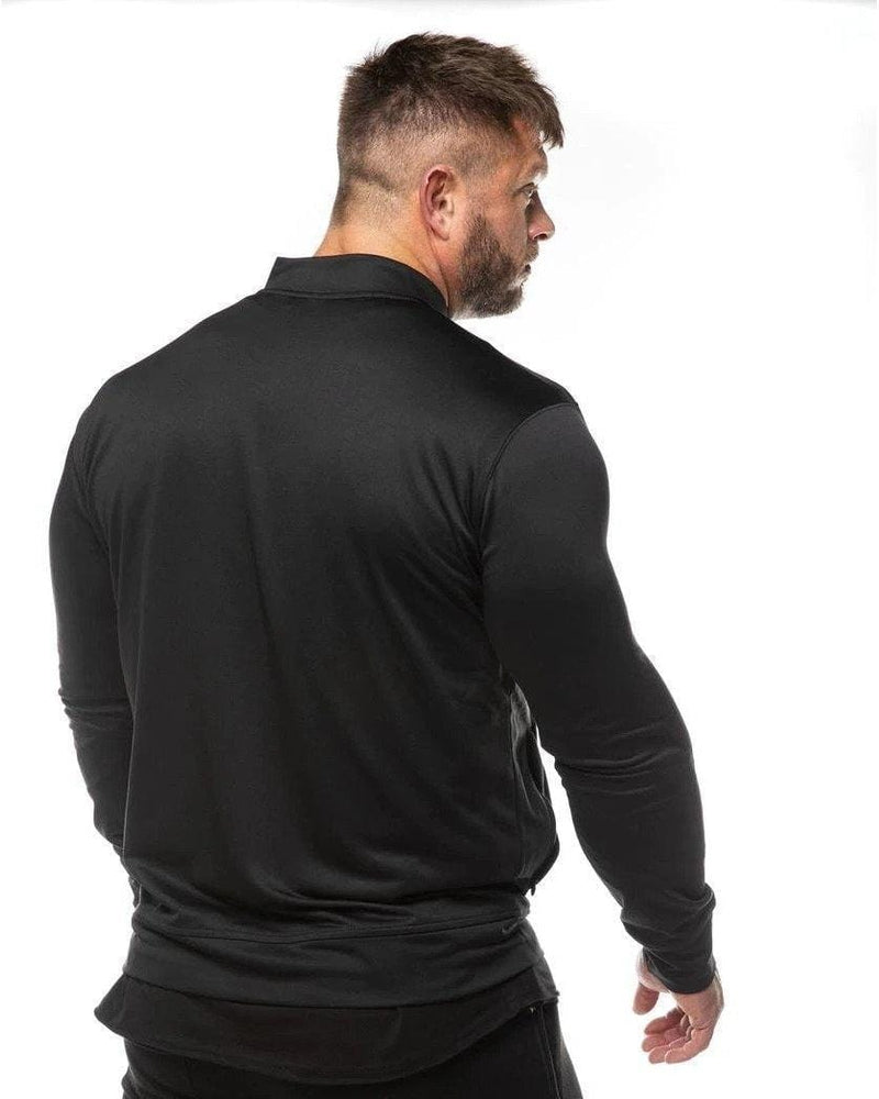 Track Jacket - Black - LV2LFT - Lifestyle Apparel & Gymwear