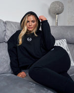 LUX SPORT - Active Streetwear Women's Bottoms/Leggings Lounge Joggers - Black