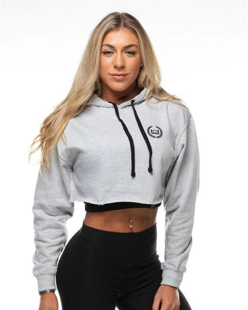 Cropped Hoodie - Grey