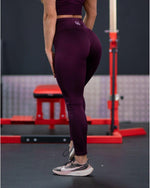 LUX SPORT - Active Streetwear Womens Leggings Active Leggings - Mulberry