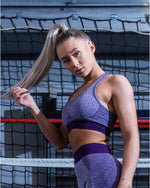 Sculpt Seamless Sports Bra - Purple