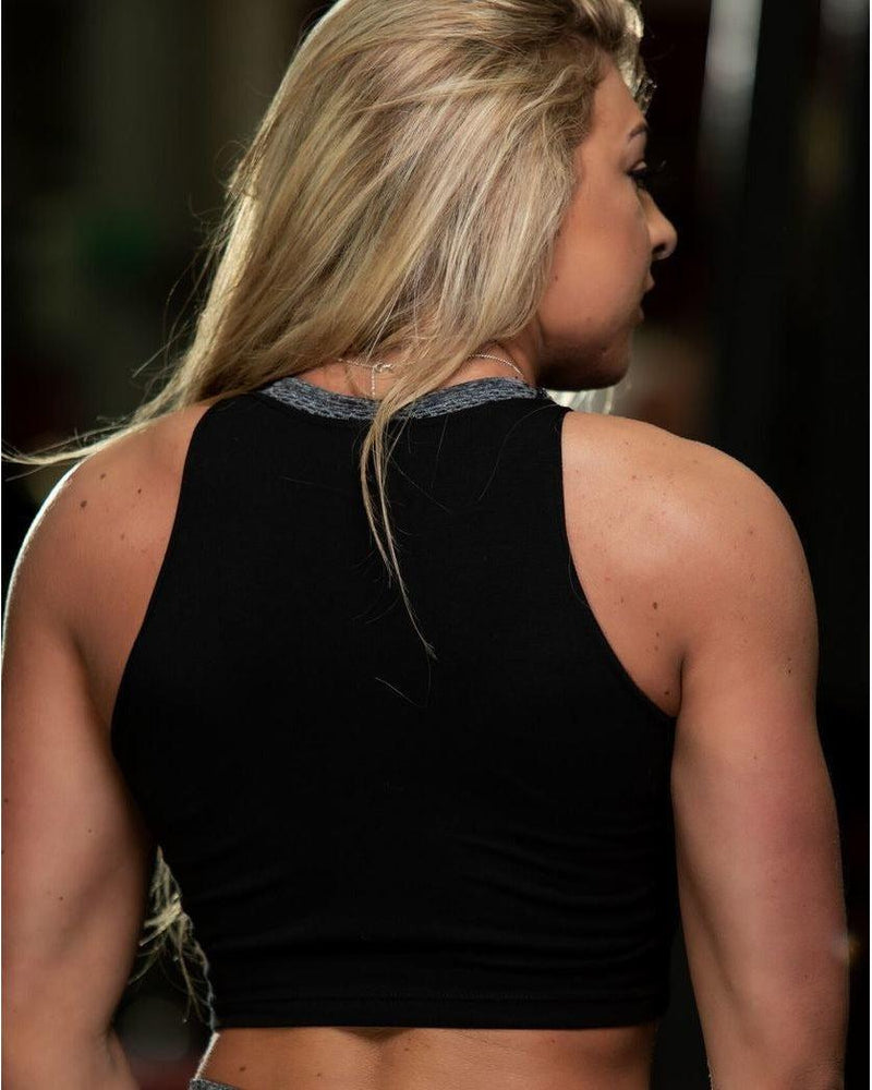 Crop Top - Black - LV2LFT - Lifestyle Apparel & Gymwear